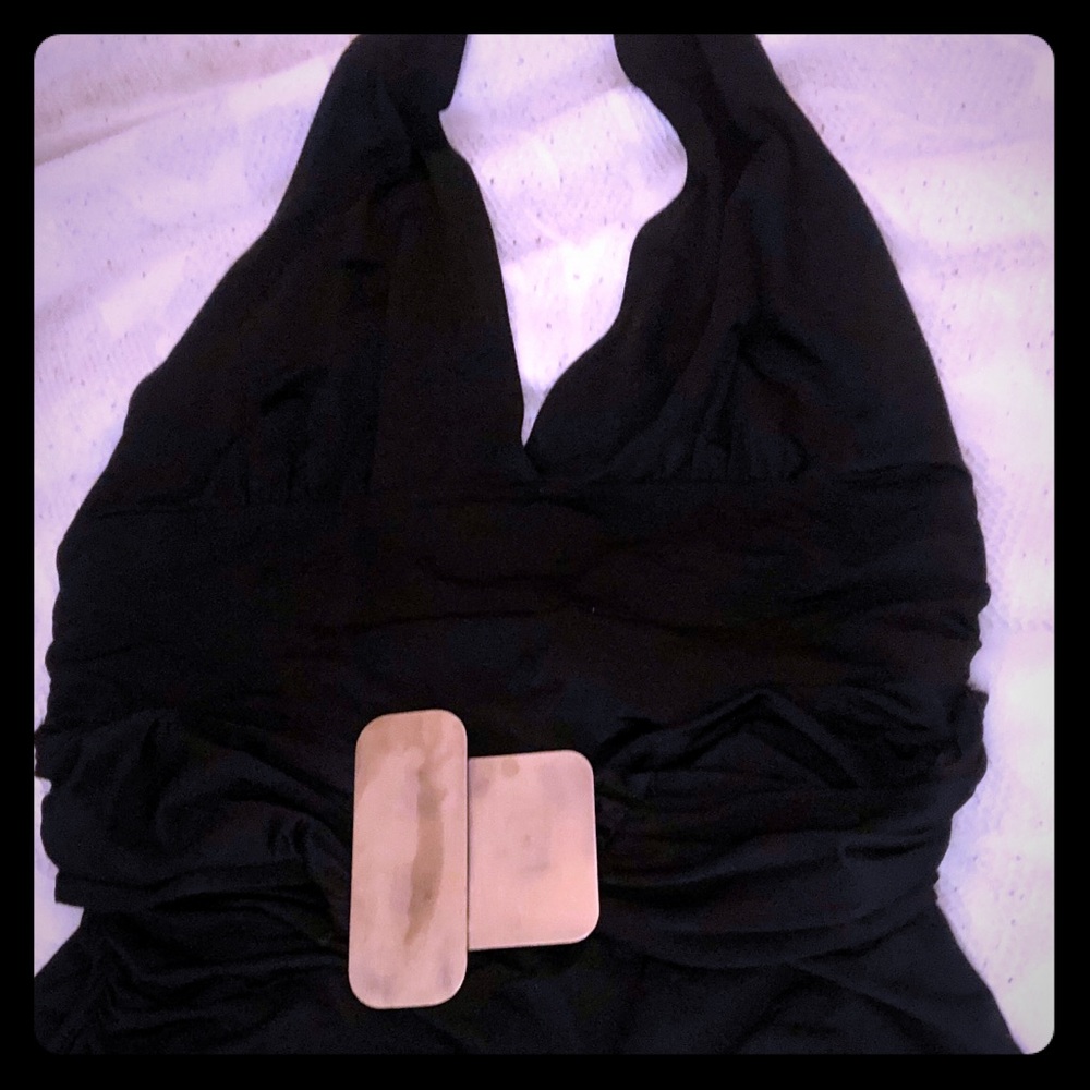 Black Marciano Halter top